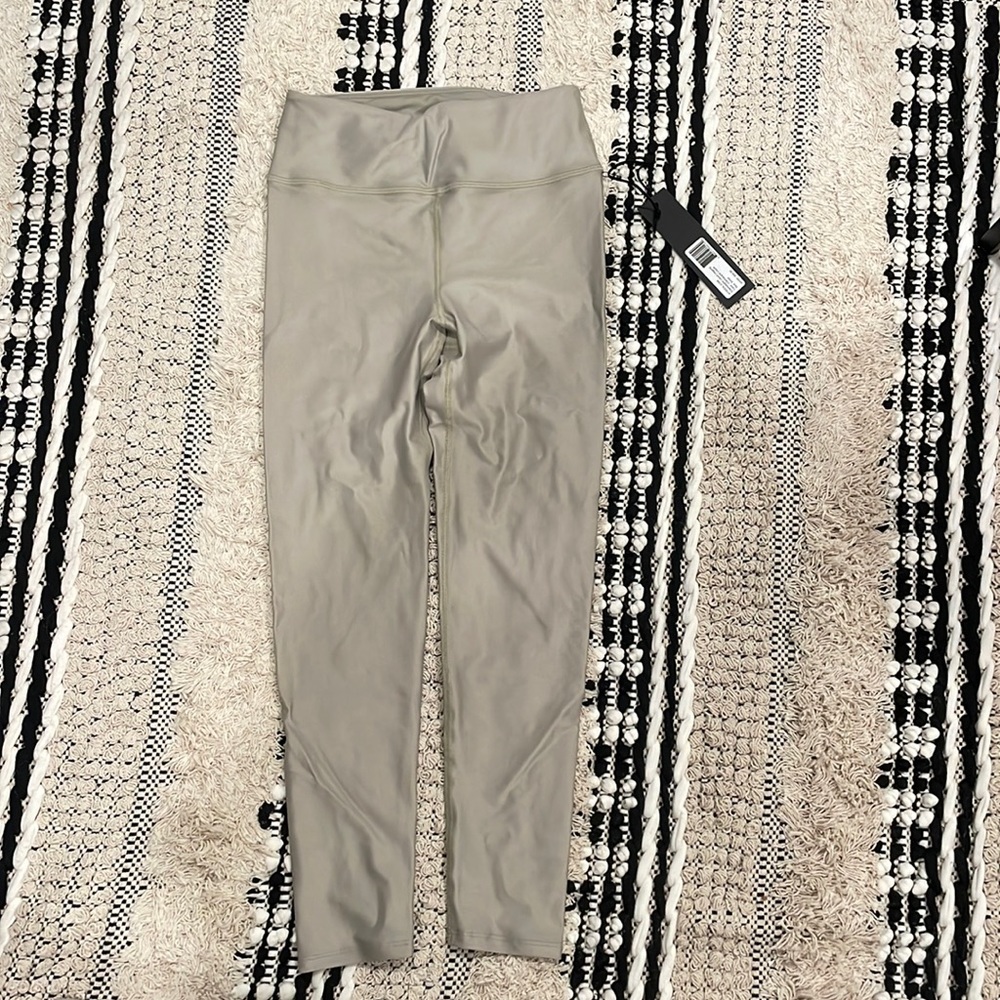 Noli Champagne shimmer liquid leggings